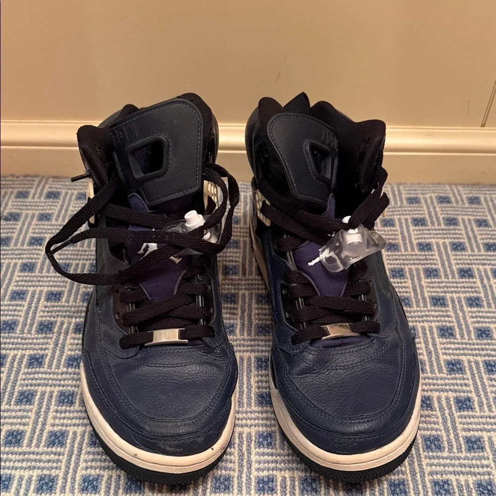 Jordan Spizike Midnight Navy - Men's Size 9 - 315371-406 - Retro Spike Lee - Picture 1 of 7